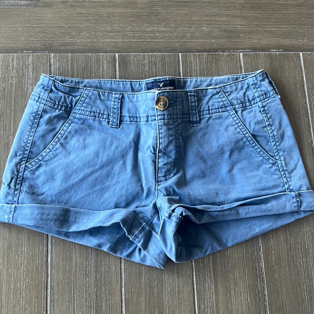 American Eagle Stretch Shortie Shorts
